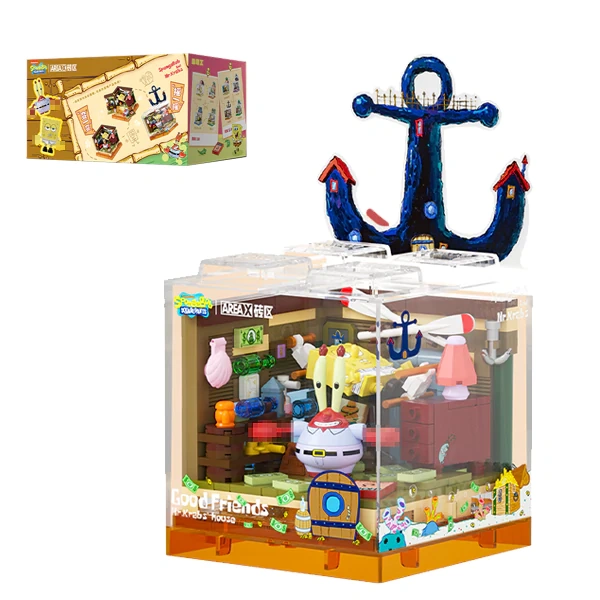 [With Original Box] AREA-X Spongebob Good Friend BOX Movie