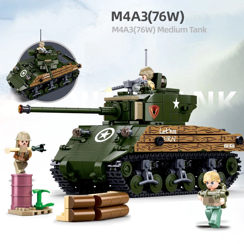 Sluban Tank Series Military