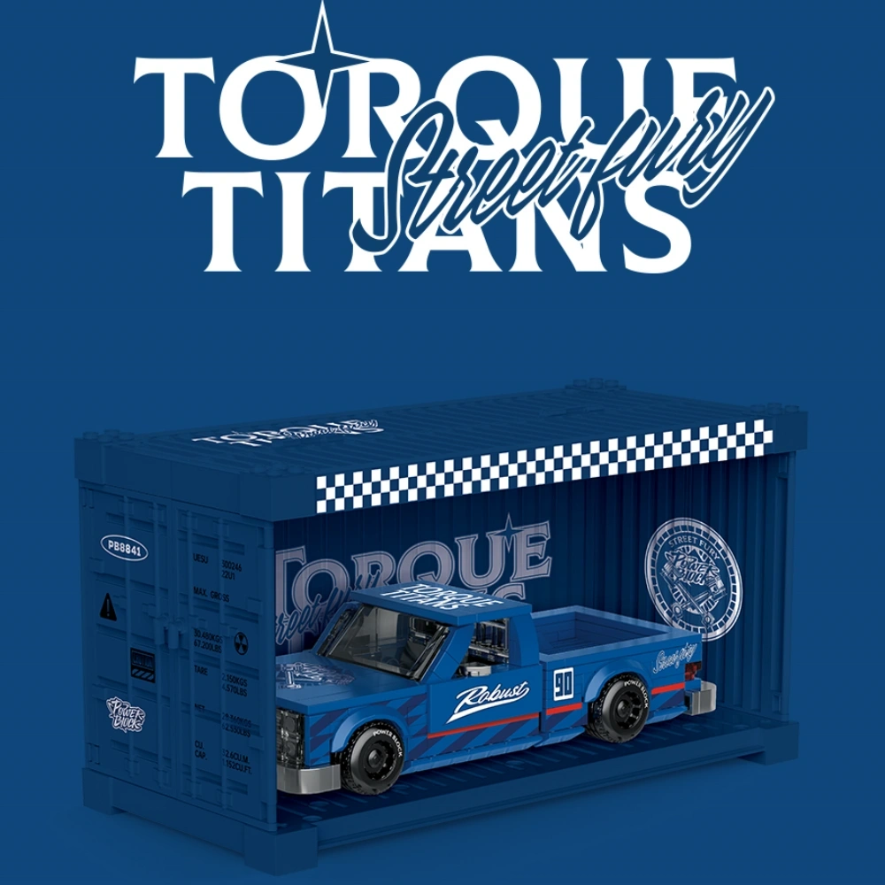 [Pre-sale] [DEAL] PowerBlock Pickup trucks Sea Breeze Knight 8-Wide 1:32 Scale Car Technic