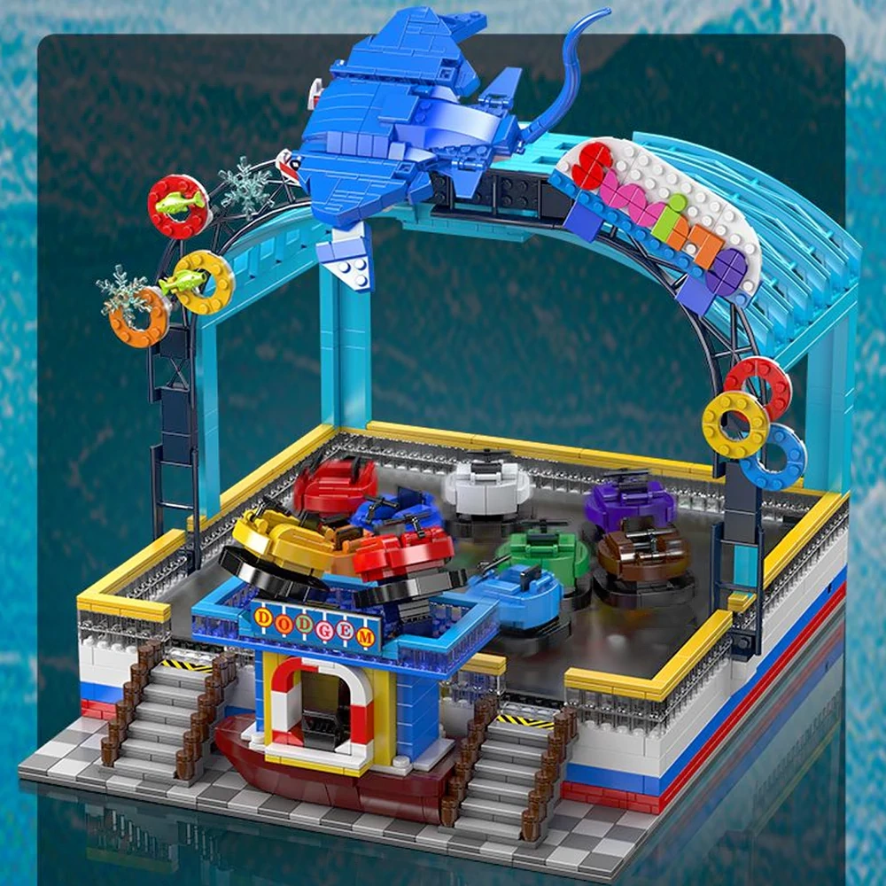 MouldKing 11018 Bumper Boats Creator Expert