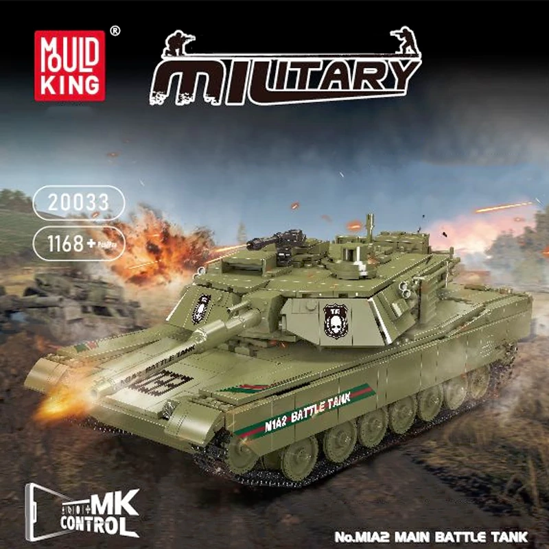 MouldKing 20033 MIN2 Battle Tank Military