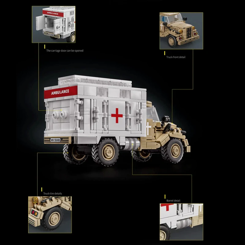 LeYi WWⅡ Car Series Military