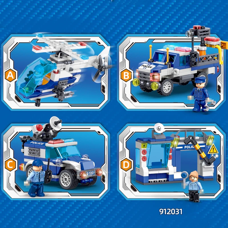 ZHEGAO 912031 City Police Creator Expert