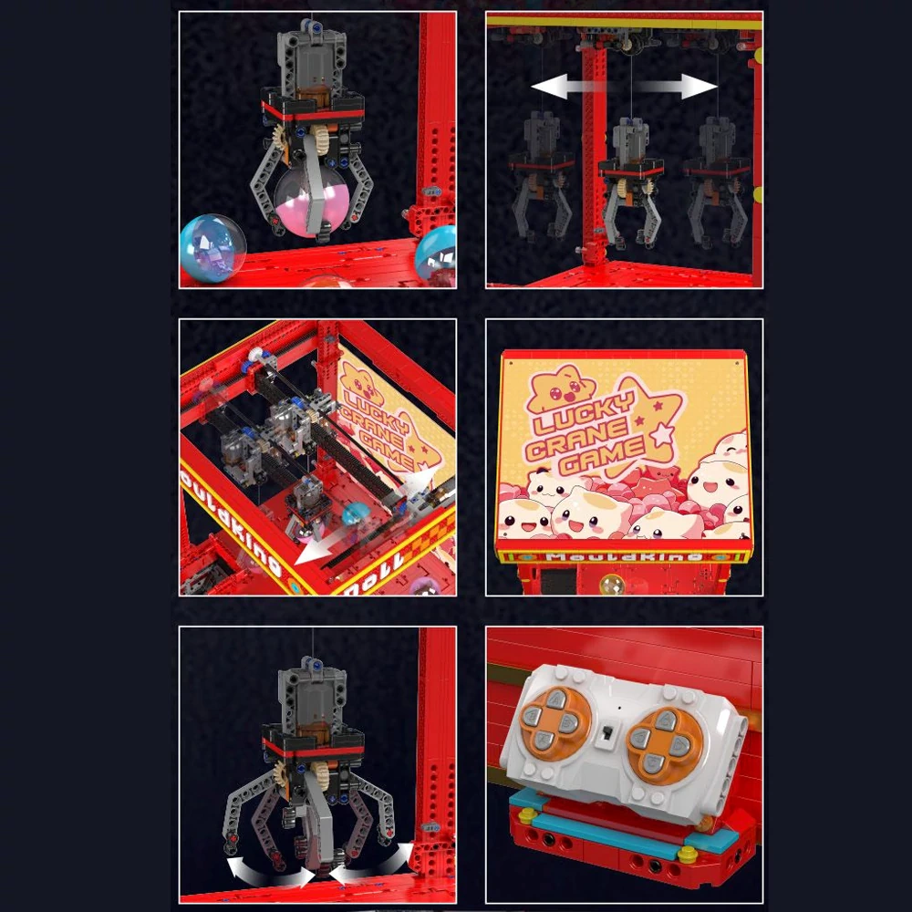 MouldKing 10189 Toy Claw Machine Creator Expert