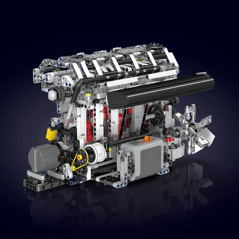 MouldKing 10087S L4 Gasoline Engine Technic