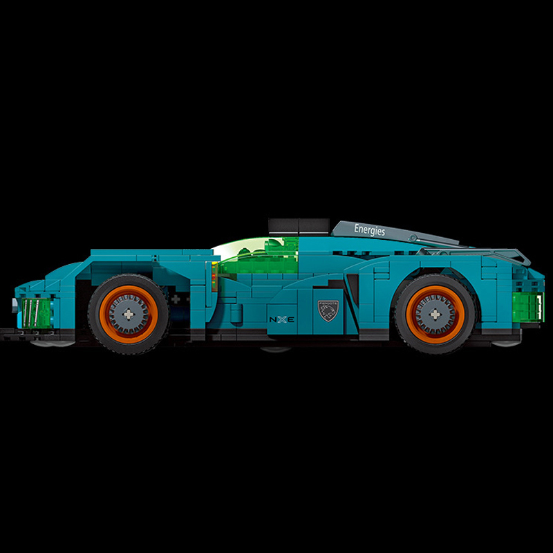 {With Motor}JIESTAR 92028 Technci Speed Champions NXE Racer Car building Blocks 594±pcs Bricks from China.