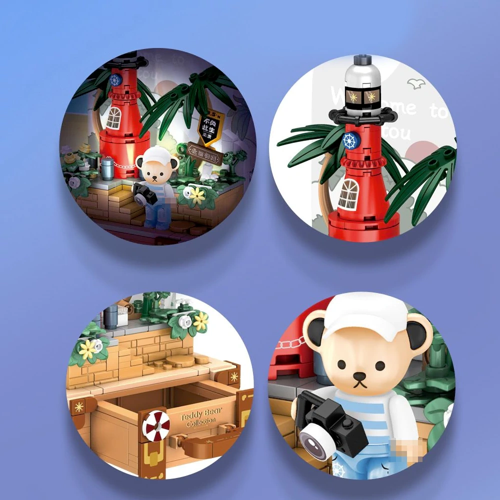 Panlos TEDDY BEAR COLLECTION Creator Expert