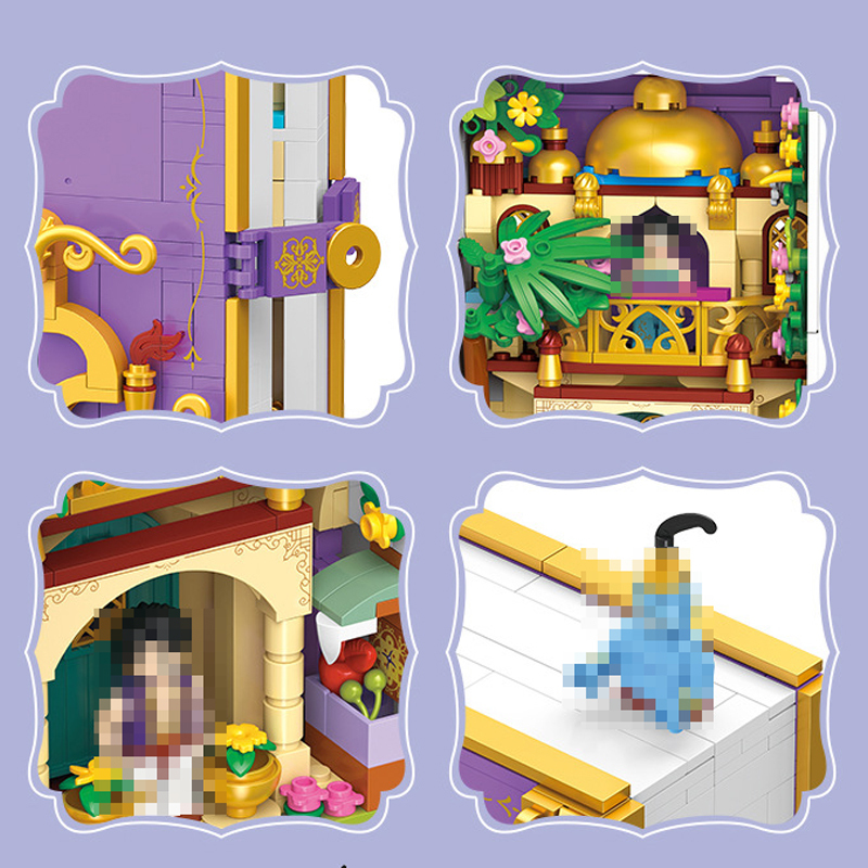 JIESTAR 9053-9056 Three-dimensional fairy tale book Creator Expert