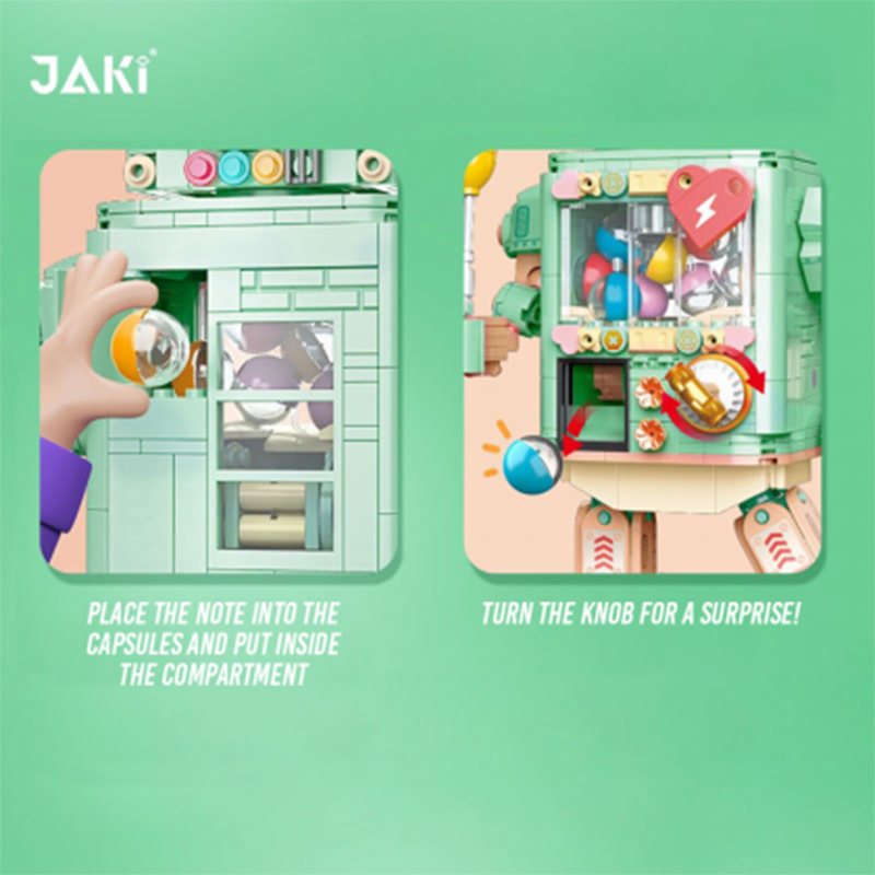 JAKI JK8218 Cashapon Machine Robot Creator