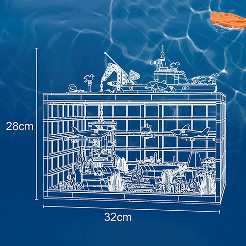 JIESTAR JJ9048 Exploration Underwater Creator Expert