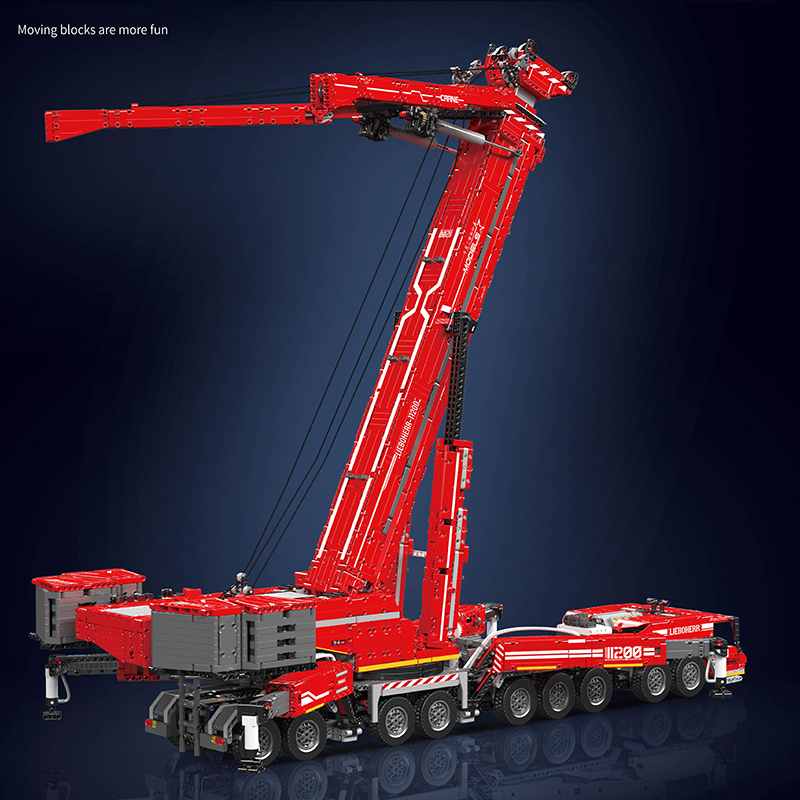 [With Motor] Mould King Liebherr LTM 11200 Remote Controlled Crane Technic