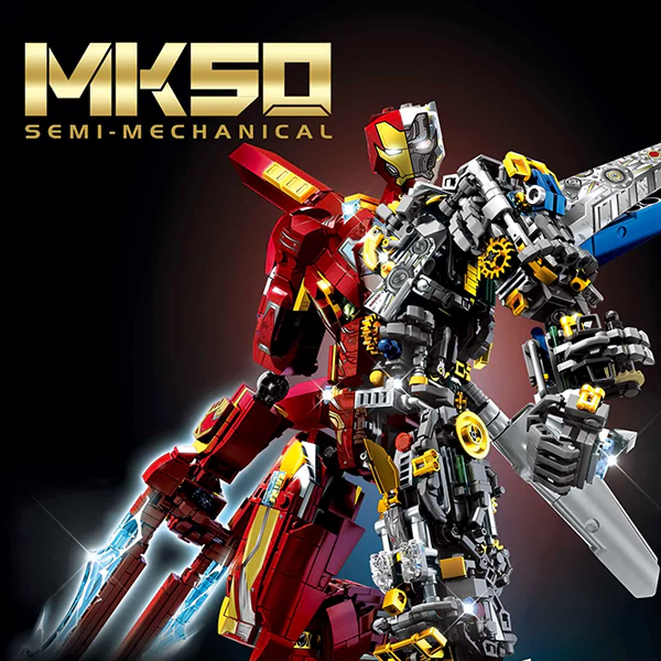 LY 76106 MK50 Iron Man Super Heroes