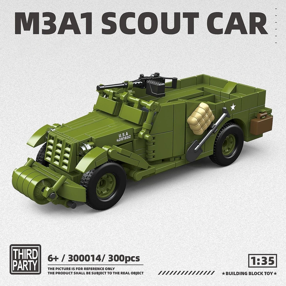 ThirdParty 300014 M3A1 SCOUT CAR Military