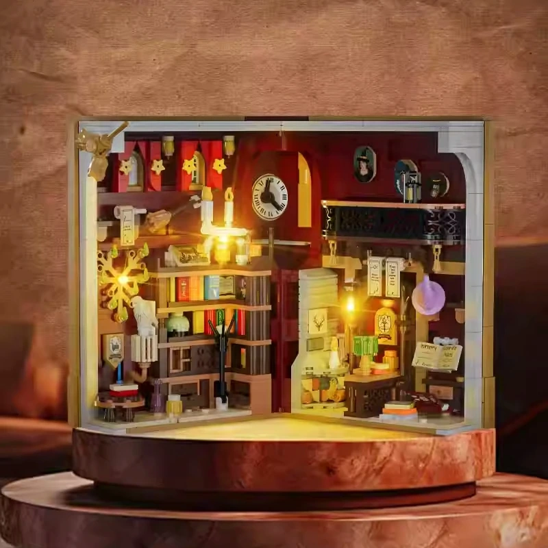 [Mini Micro Bricks] Welleadz 3104 Magic Study Room Creator Expert