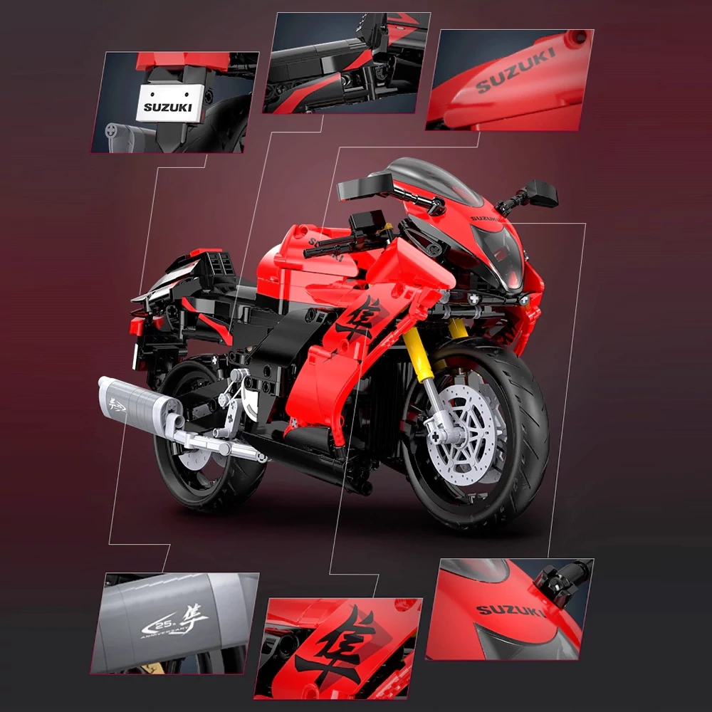 CaDA C64051 SUZUKI HAYABUSA Technic