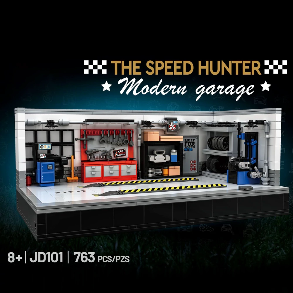 CBOX JD101 VINTAGE GARAGE Creator Expert