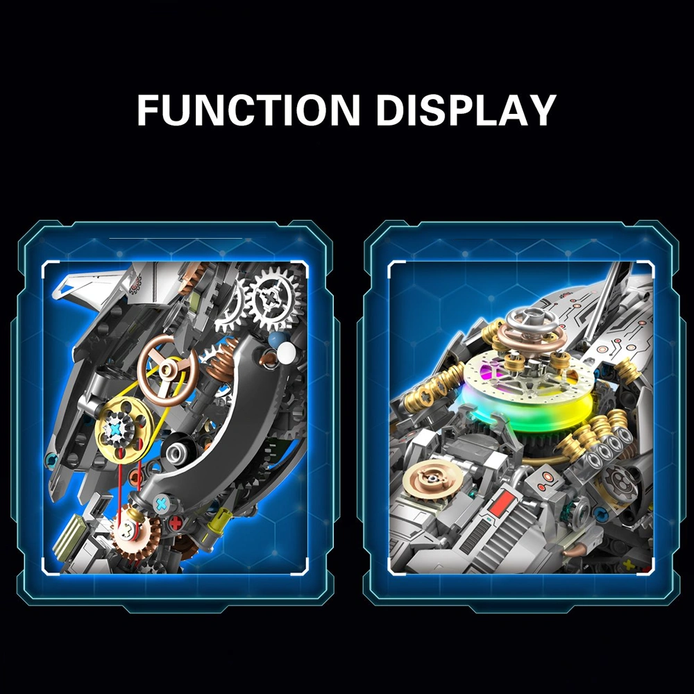 PINLEEN PL6060 Mechanical Block Blue WhaLe Creator Expert