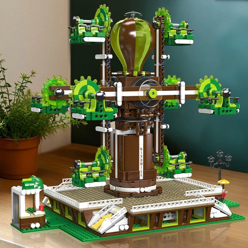 MouldKing 11026 Nature's Tree Windmill Creator Expert