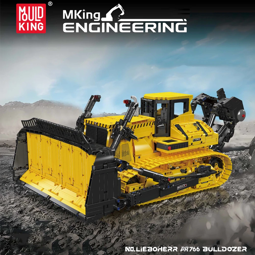 MouldKing 17049S Lieboherr PR766 Bulldozer Technic