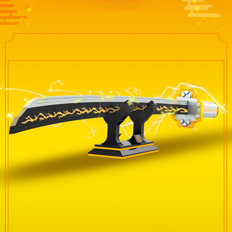 DK1506 Movie & Game Nichirin sword Building Blocks 956pcs Bricks Toys from China Delivery.