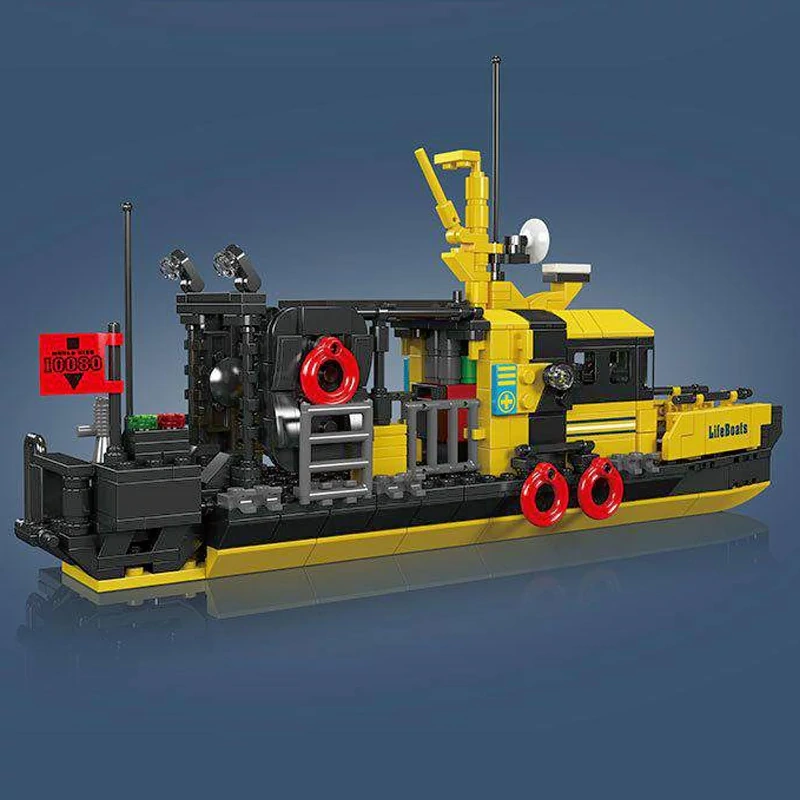 MouldKing Bustling Freeport Series Technic