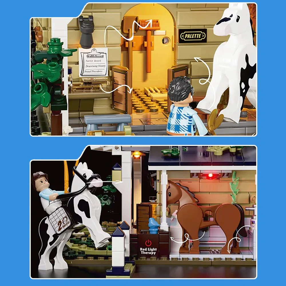 FunWhole F9080 Horse Stable Modular Buildings