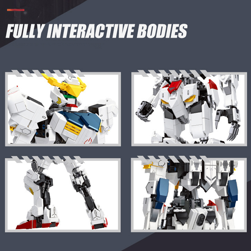 JIE STAR 58029 Creator Barbatos Iron-Blooded Building Blocks 1142±pcs Bricks from China.