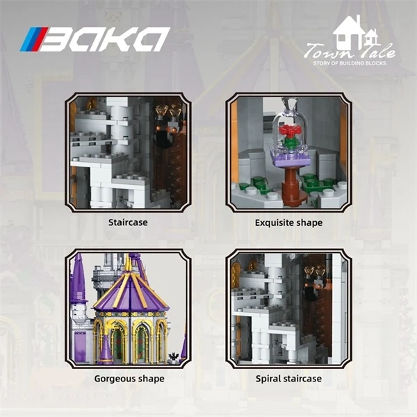 BAKA 33210 Halloween Psalm Castle Modular Buildings