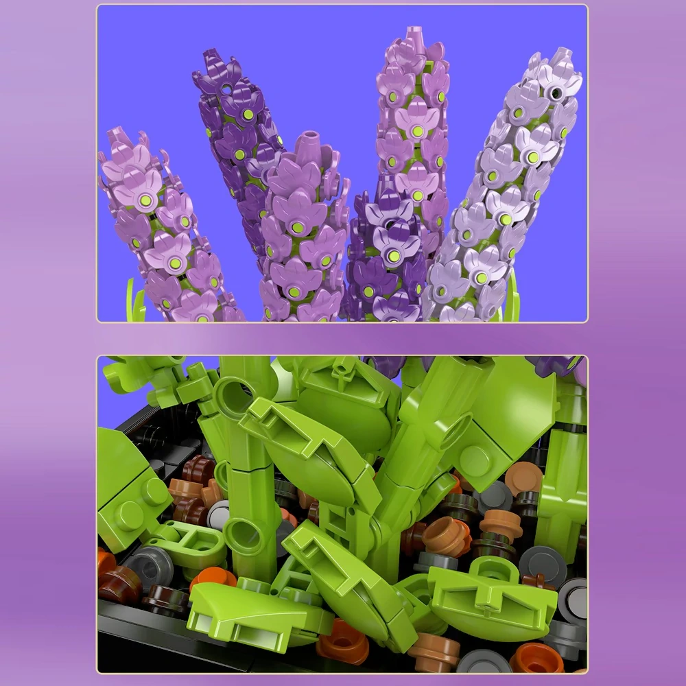 MouldKing 24112 Violets Creator Expert