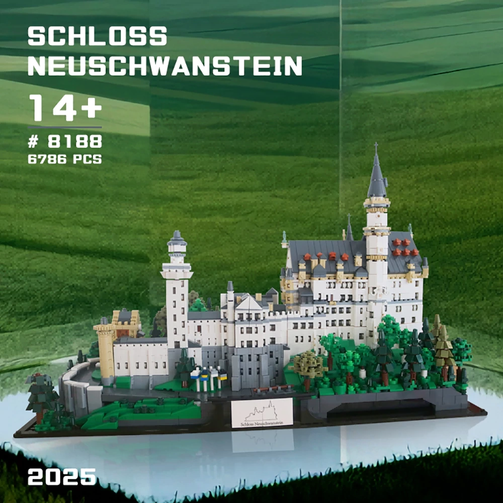 [Pre-sale] Custom 8188 SCHLOSS NEUSCHWANSTEIN Modular Buildings