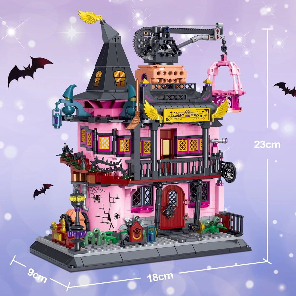 ZHEGAO 611051 Magic Laboratory Modular Buildings