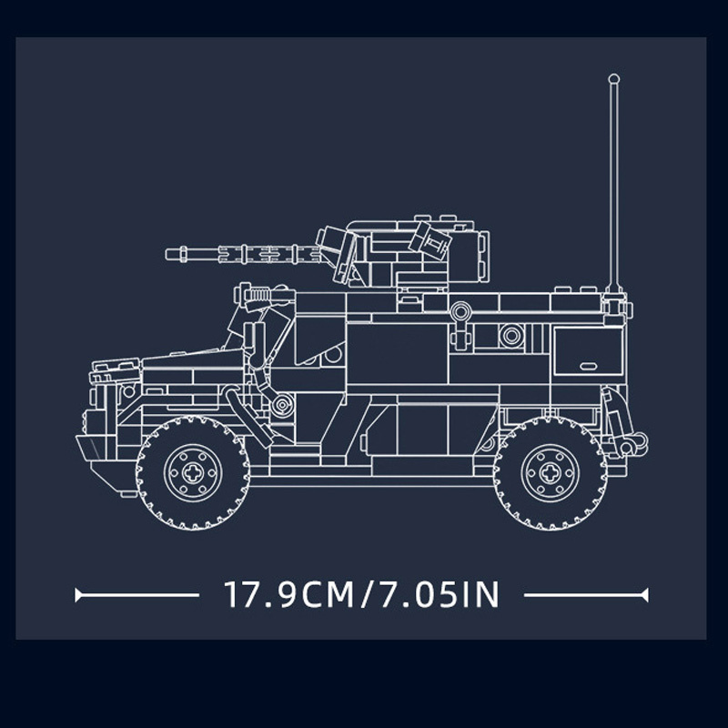 Sluban M38-B1179 Typhoon Military