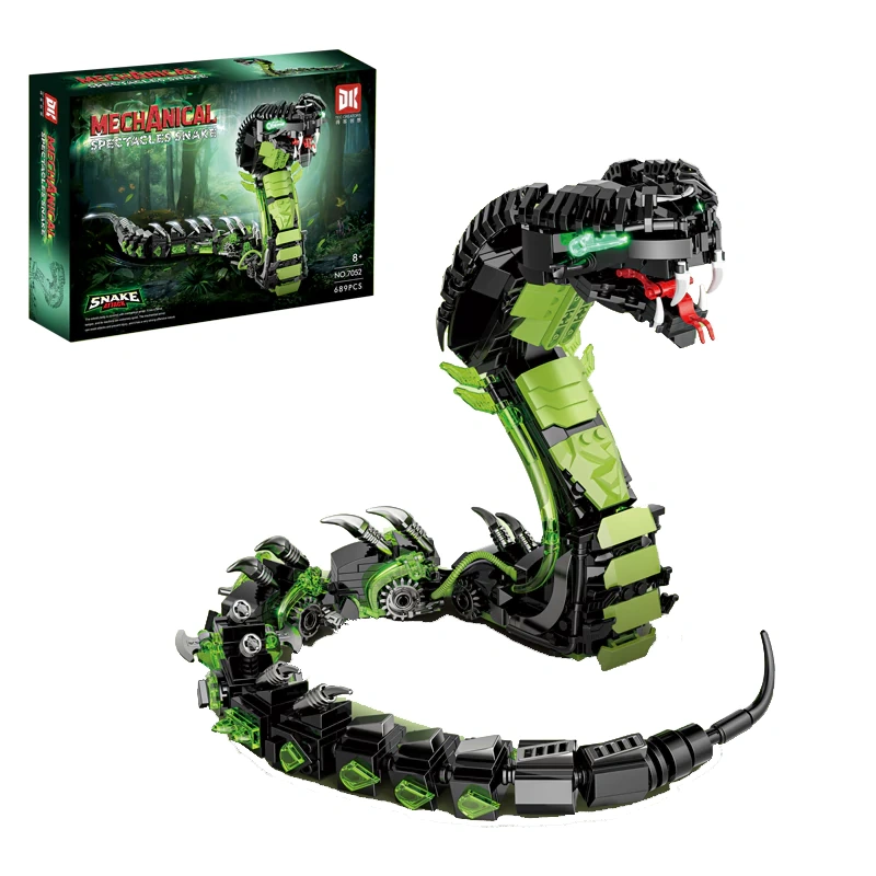 【未使用】BRUNT BK snake fis＋ロストル　フルセット DK 7052 MECHANICAL Spectacles SNAKE Creator Expert