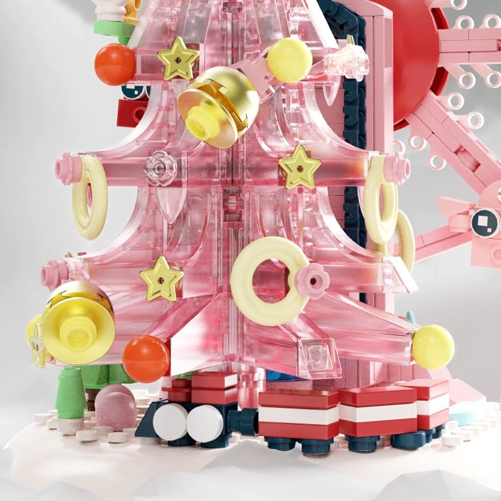 DK 7030 Pink Sky Wheel MERRY Christmas