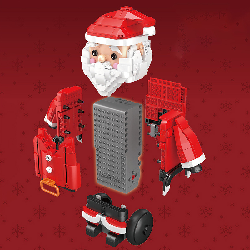 【With Morto】Mould King 13116 Santa Claus Chrismas Seasonal Creator