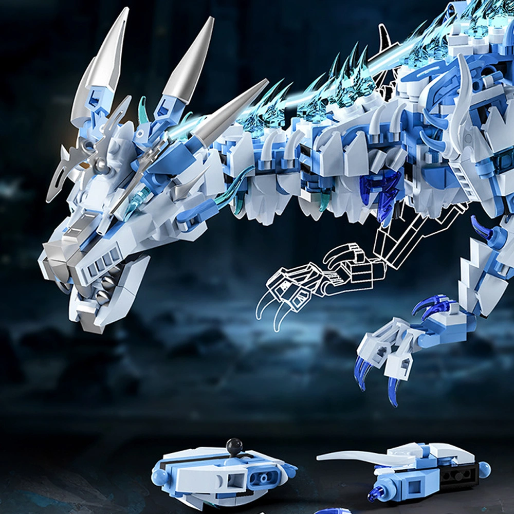 MJI 13093 The Dark lce Dragon Monster Dinosaur