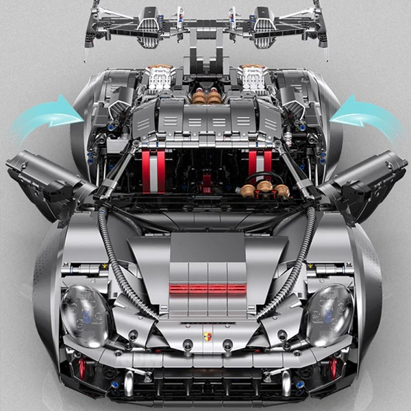 GULY 10629 Porsche 918 sport car Technic