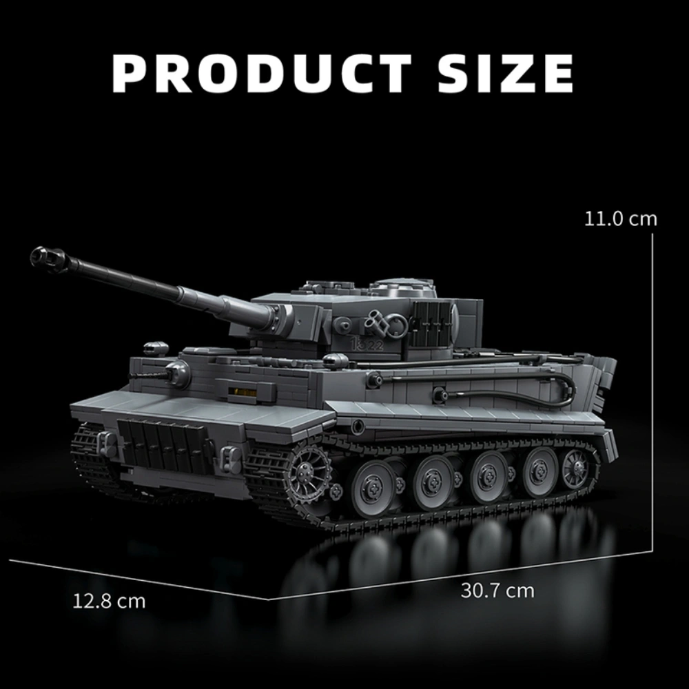 12GO 97015 TIGER TANK NO.1322 Military