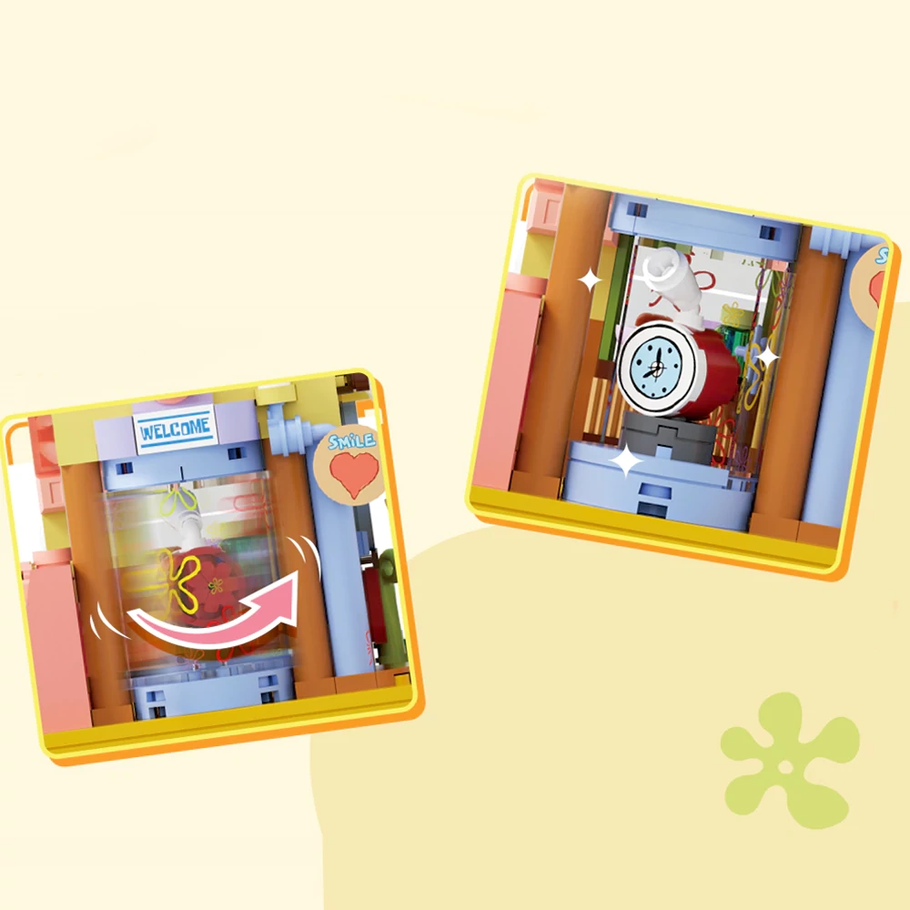 AREA-X SpongeBob SquarePants Funny Shop MINI Bikini Bottom Movie