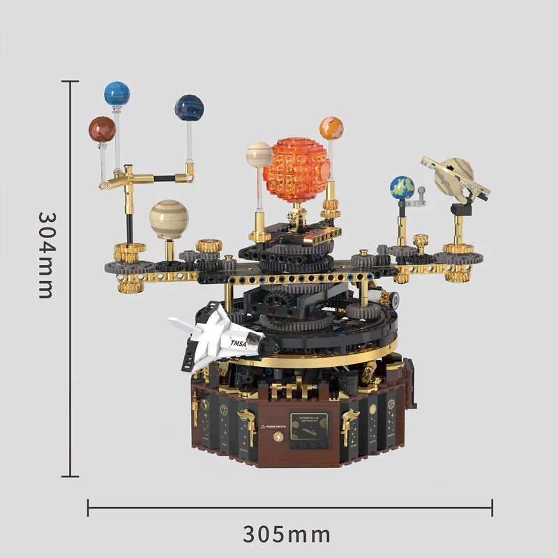 TUOMU T2004 Electric Solar System Planetary Instrument Creator Expert
