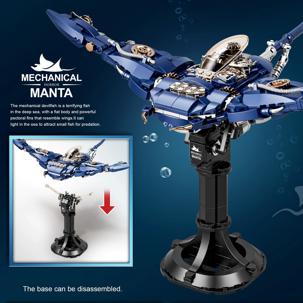 [Pre-sale] DK 7054 MECHANICAL MANTA Creator Expert
