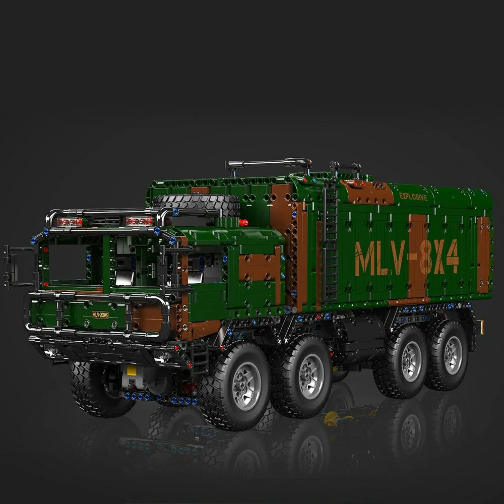 MouldKing BOX -STYLE 8X4 MISSILE VEHIOLE Military