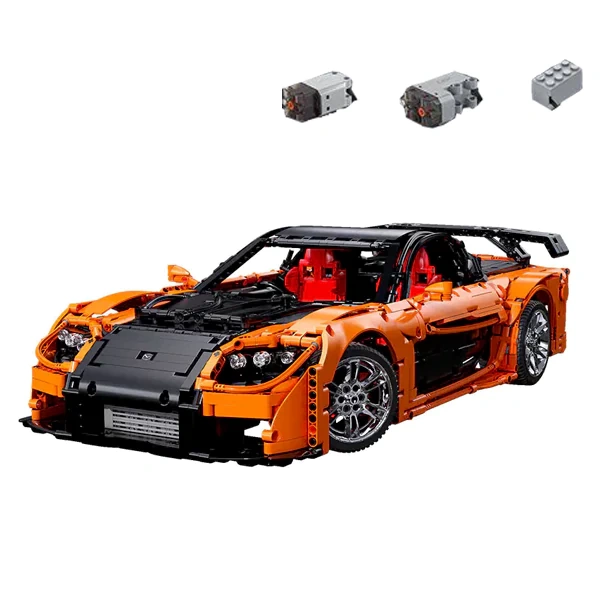 車のオブジェ Vonado MOC-57488 HanのVeilSide Fortune Mazda RX-7 from Fast and