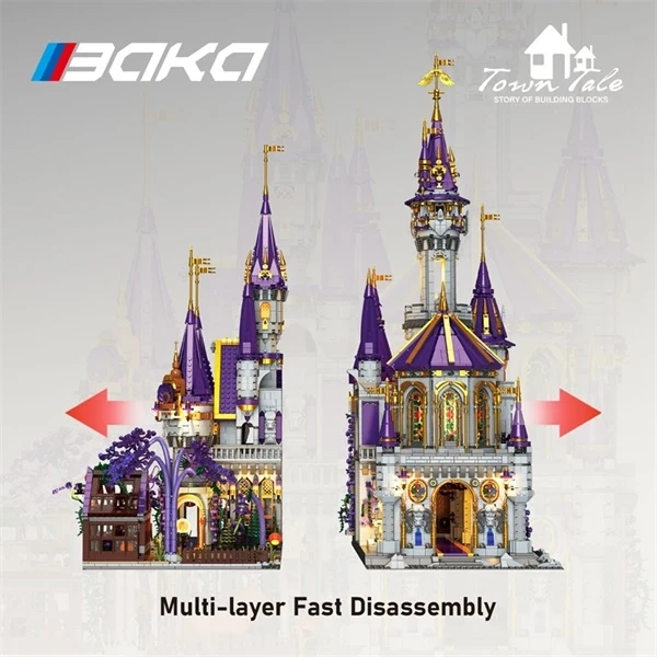 BAKA 33210 Halloween Psalm Castle Modular Buildings