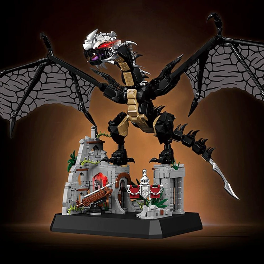 12GO 99002 Black DRAGON Monster Dinosaur