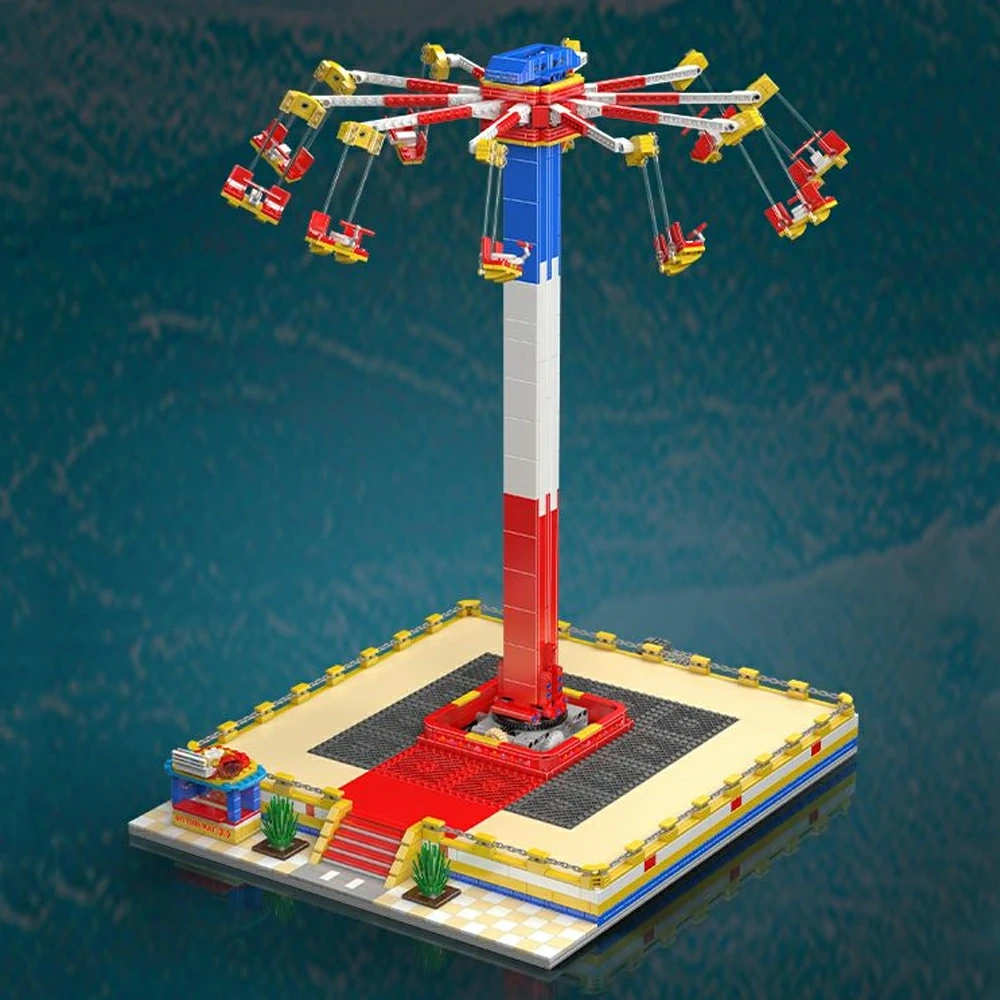 MouldKing 11016 FLYING SWING RIDE Creator Expert