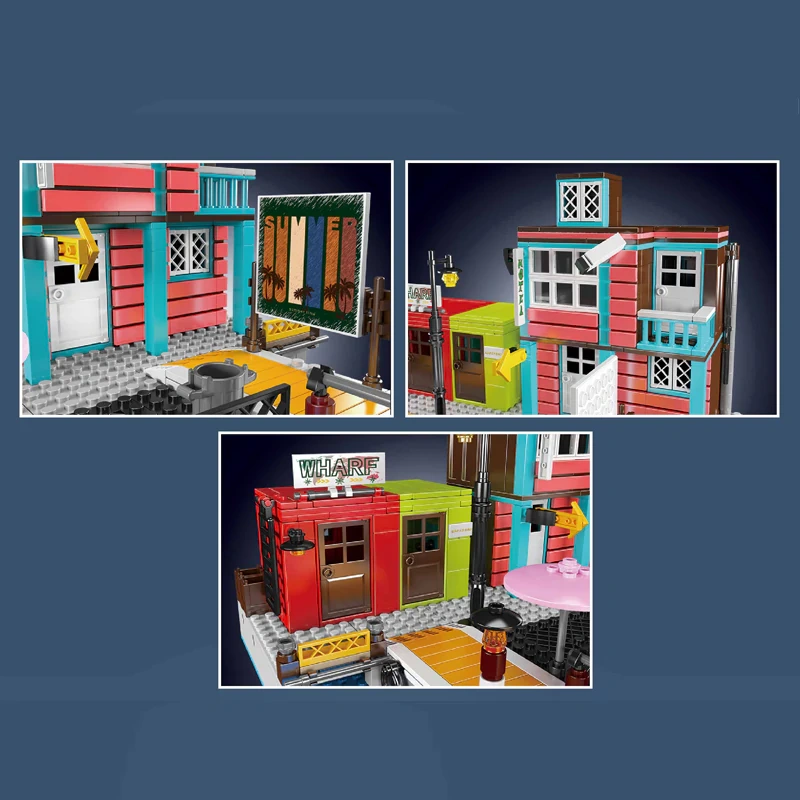 MouldKing 10148 Dockside Inn Modular Buildings