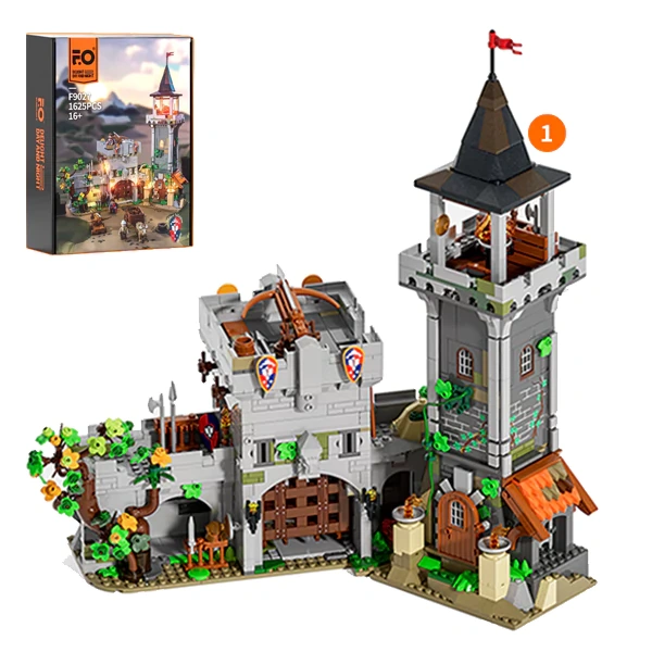 FUNWHOLE F9027 Medieval Watchtower Modular Buildings