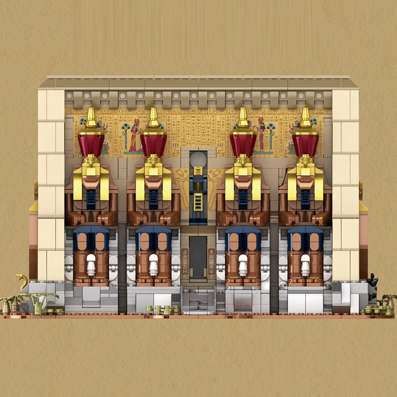 WGC 66049 GREAT TEMPLE Egyptian Architecture Modular Buildings