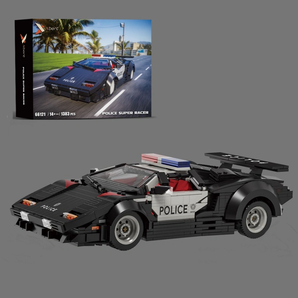 Xbert 66121 POLICE SUPIR RACER Technic
